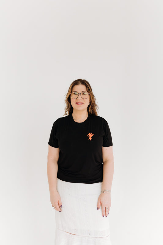 Camiseta Preta de Iansã para Umbanda – Linha Tech com Conforto